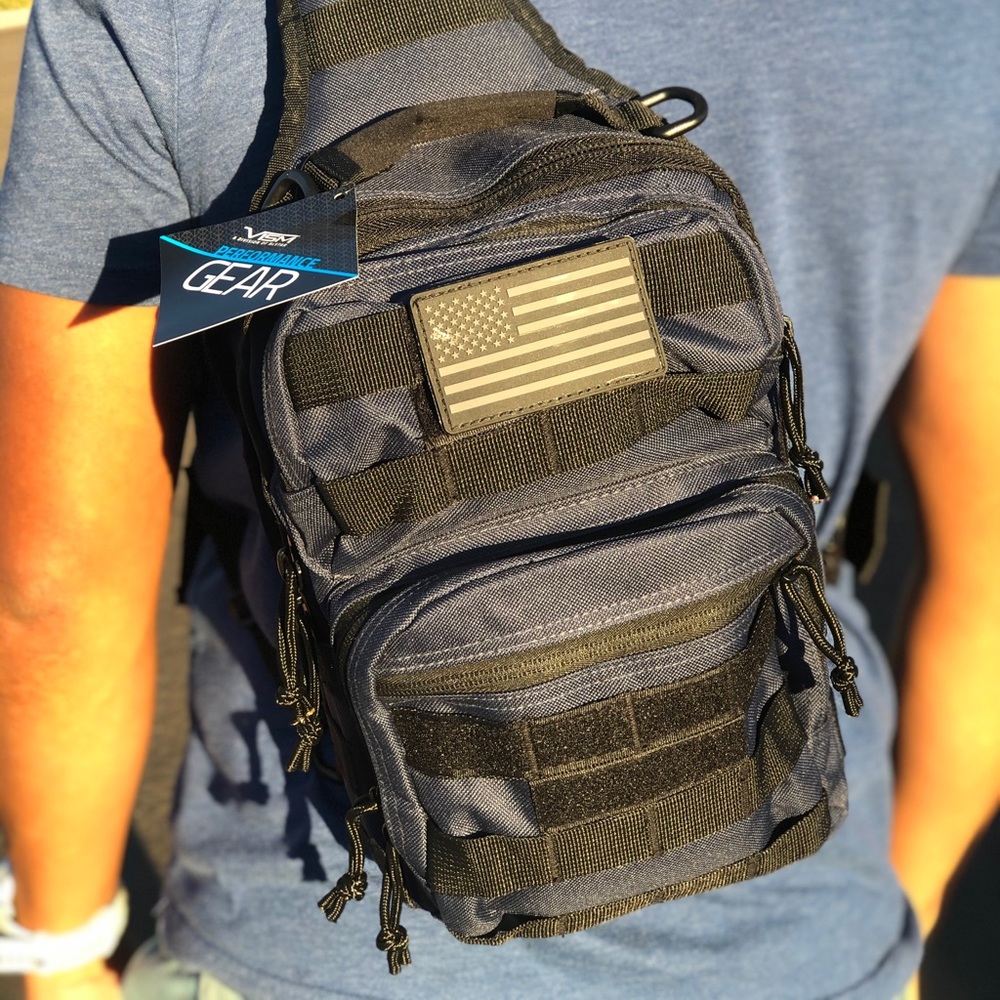 Navy blue Tactical Sling bag